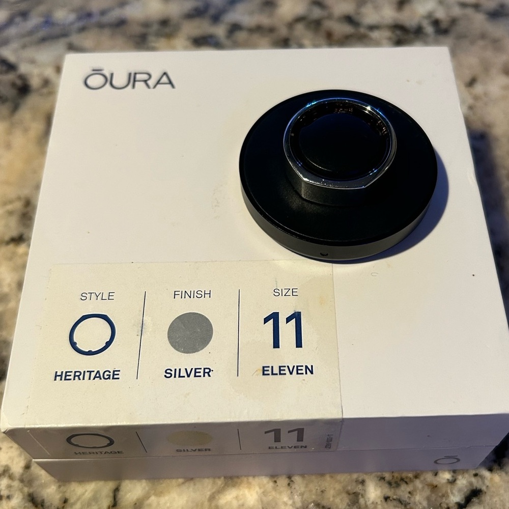 Oura Heritage Silver Ring - Gen 3
